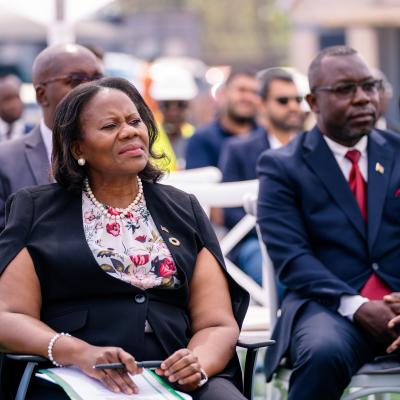 Ms. C. Zakeyo, Secretary for Trade & Industry